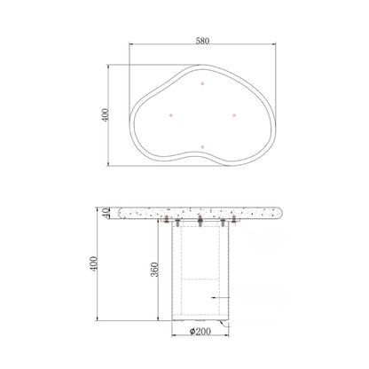 Table d'appoint Jonah