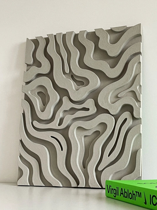 Tableau mural 3D texturé